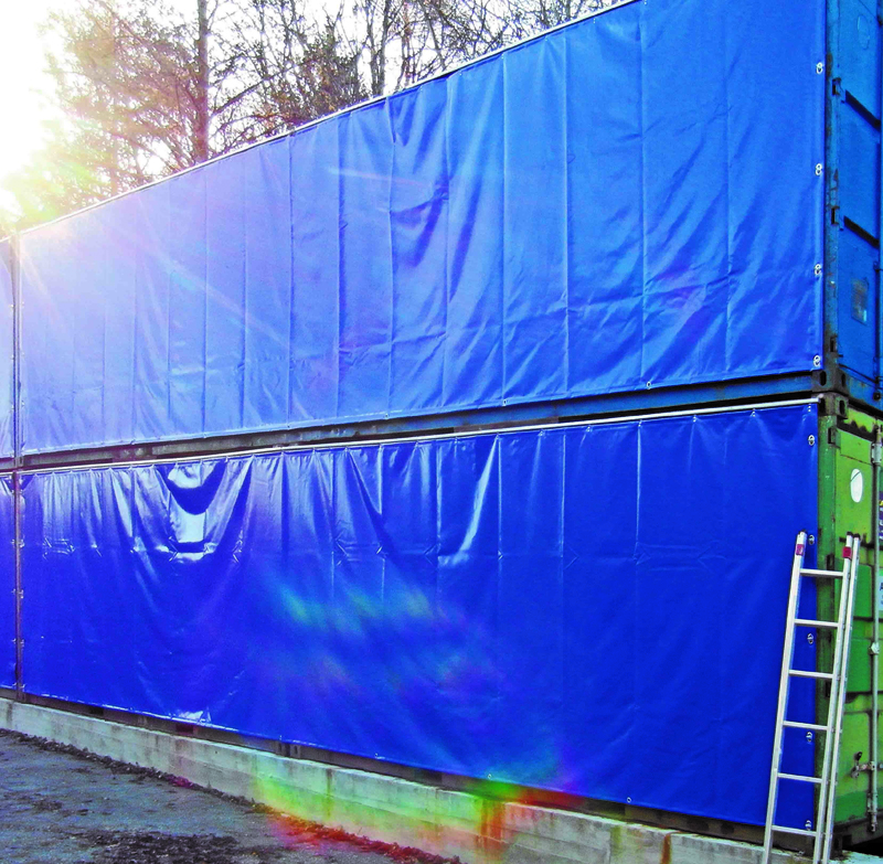 Tarpaulin Construction Cover